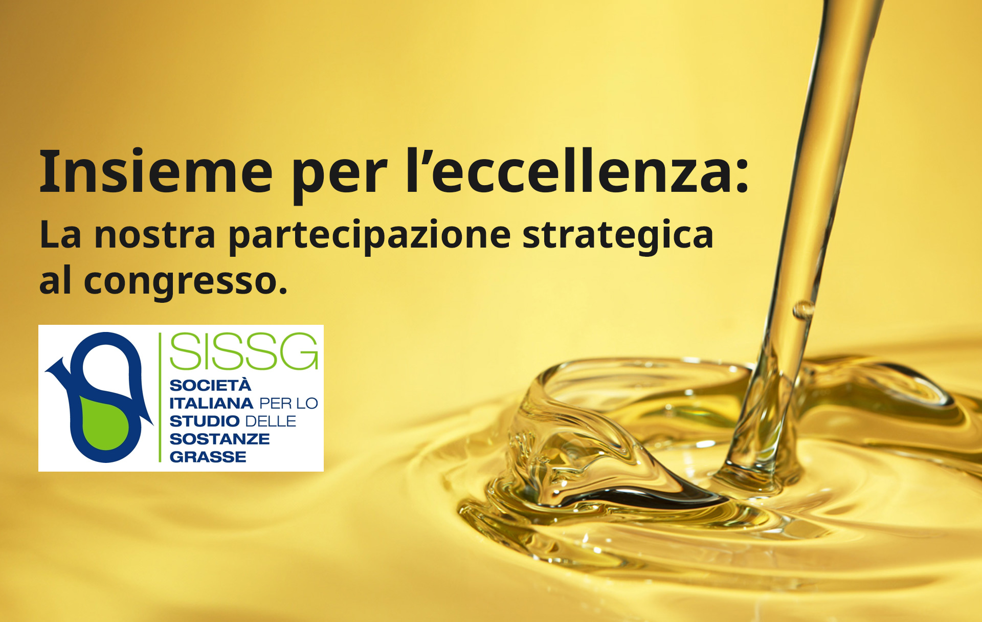 Eulip partner ufficiale del Congresso SISSG: lipidi e innovazione